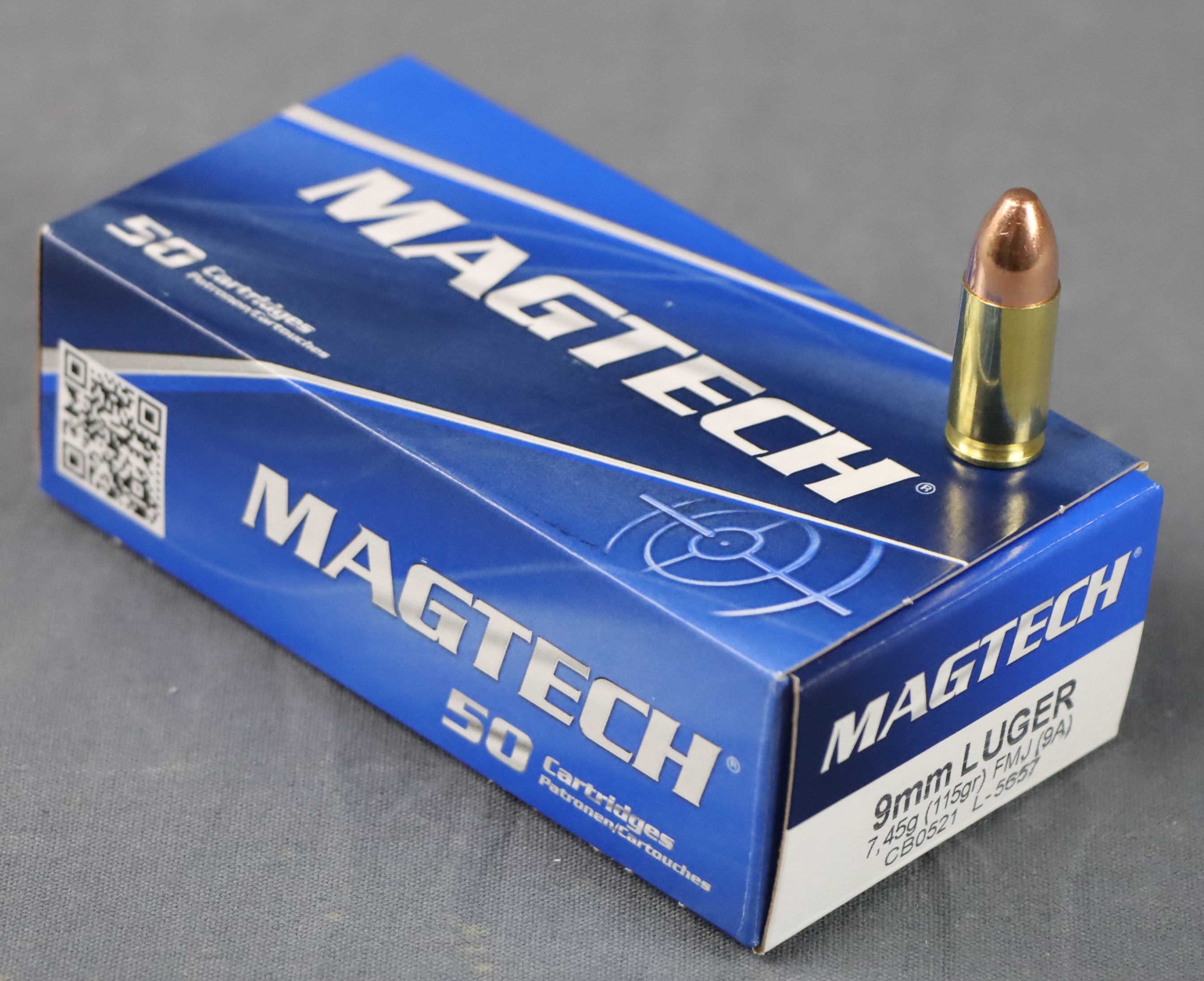 Magtech 9 mm Luger FMJ 115 gr. (9A)