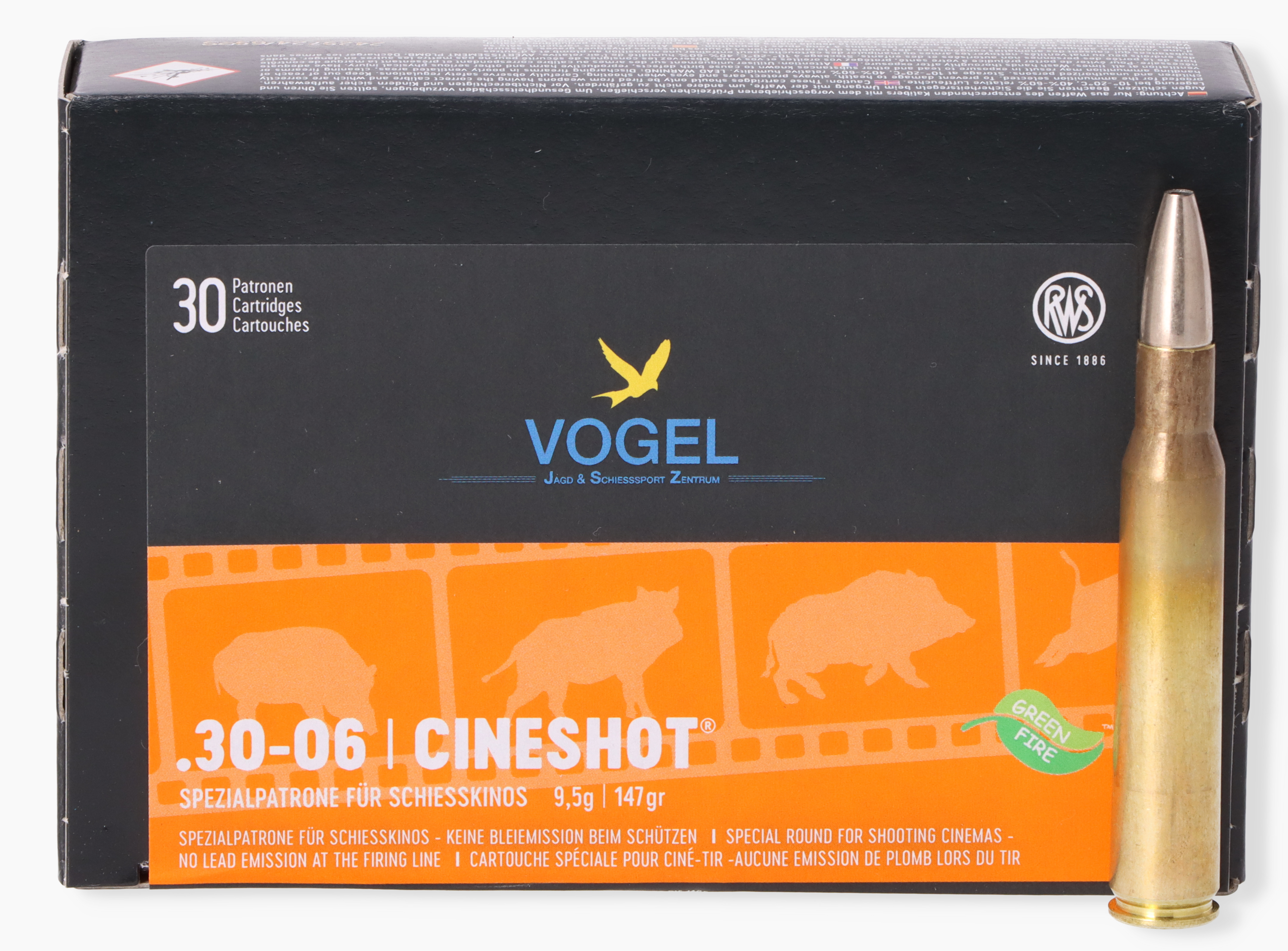 RWS Cineshot .30-06 30er Pack VOGEL